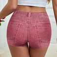 thumbnail image 6 of Timegard Yoga Shorts for Women Ruched High Waist Stretch Slim Athletic Gym Workout Shorts Streetwear Summer Fashion, 6 of 8