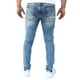 thumbnail image 2 of Pantalón de mezclilla stretch John Silver  Corte skinny Color azul verdoso batik, 2 of 3