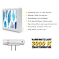 thumbnail image 2 of Plug in Dimmable LED Night Light with Dusk to Dawn Auto Sensor, Adjustable Brightness, Warm Light, Auto On/Off Nightlight for Bathroom, Hallway, Nursery, Bedrooms - Feathers, 2 of 7