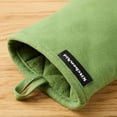 thumbnail image 4 of KITCHENAID Gourmet Series Gridlines Mini Oven Mitts 2-Pack Set, Heat Resistant up to 600°F, Soft Silicone Grip, Magnetic Cuff, Matcha Green, 5.5"x9", 4 of 7