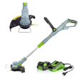 thumbnail image 1 of Cutter Pruning Garden Tools20V Electric Lawn Mower Cordless Grass Trimmer Auto Release String With 20PC Spare Blades ,Easy to Use, 1 of 9