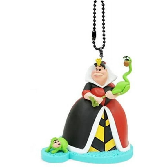 Queen Of Hearts Flamingo Hedgehog 3” PVC Dangler Keychain Alice In Wonderland