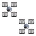 thumbnail image 1 of stanreset 4pcs/set Rust-resistant Faucet Aerator Increase Water Saving Effectiveness Universal-fit Tap Aerator Silver 2Set, 1 of 6