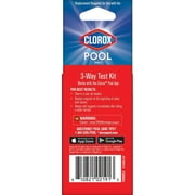 Clorox Pool&Spa 3-Way Reagent Refills for Swimming Pool Water Testing, 1 Count, 0.5 fl oz