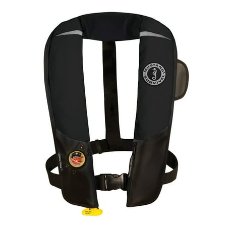 UPC: 0062533118645 | Mustang Pilot 38 Inflatable PFD – Black – Manual Mustang Pilot 38 Inflatable PFD – Black – Manual