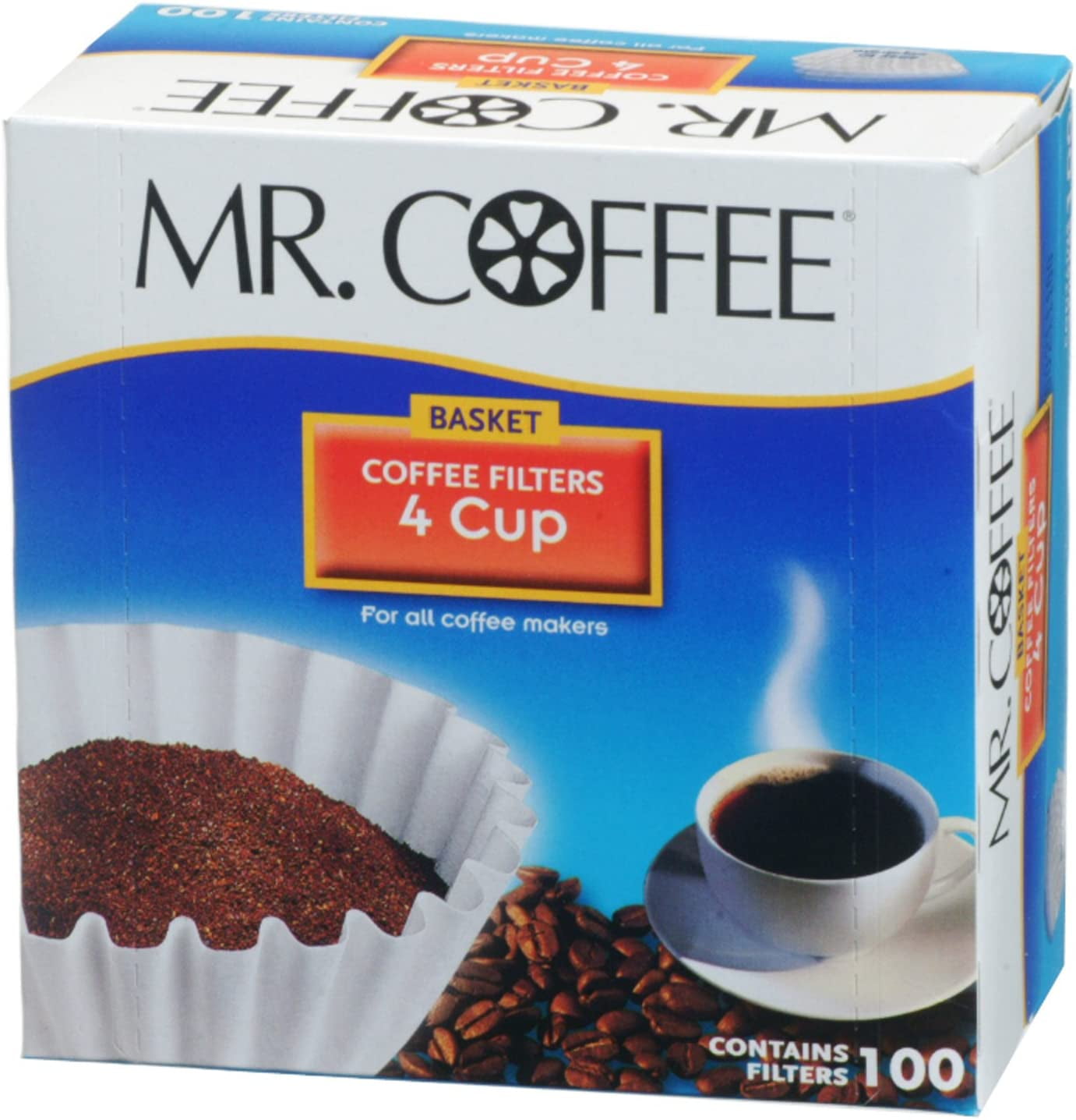 4-Cup Coffee Filters, 100-Count 