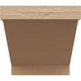 thumbnail image 2 of 10"W x 10"D x 10"H Wide Burlington Rough Cedar Woodgrain TimberThane Corbel, Primed Tan, 2 of 6