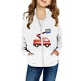 thumbnail image 2 of DHFJKG Coat Boys Girls Fire Truck Print Hooded Zip Up Jacket For Kids Warm Outerwear Coats For Toddler And Children Casual School Outdoor Winter Fall Long Sleeve With Pockets Cozy Outerwear, 2 of 4