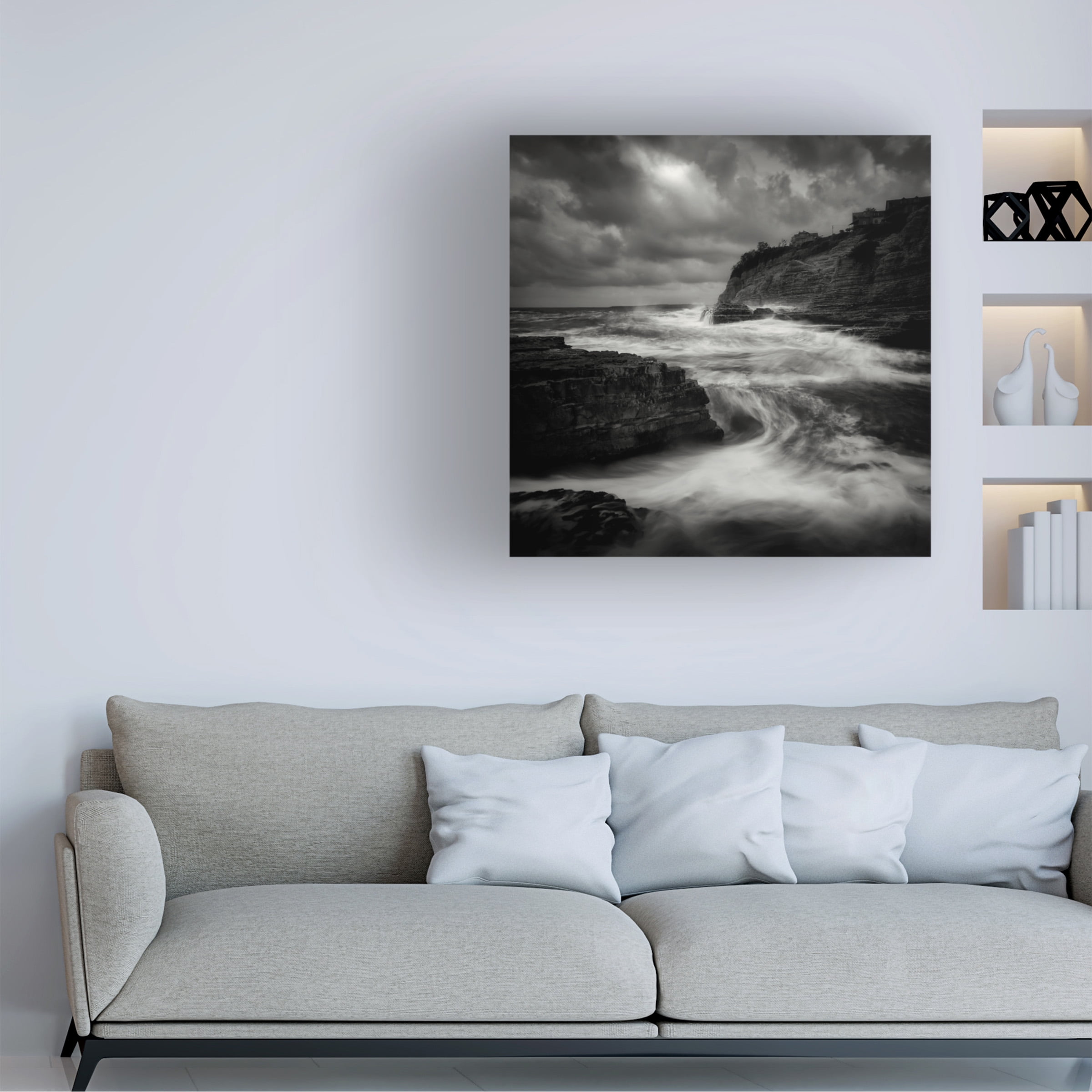 Yucel Basoglu 'Storm' Canvas Art