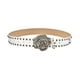 thumbnail image 4 of Cinturón de piel sintética para mujer, accesorio versátil para vestidos, fiestas informales. blanco, 4 of 8