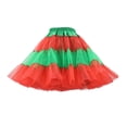 thumbnail image 1 of Vestido Corto para Mujeres Fiesta Plisada Gaza Estrella Lentejuelas Falda Baile Adulto Faldas Plisadas Cortas para Mujeres, 1 of 2