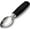 Black, variant on Ice Cream Scoop Stainless Steel, Ice Cream Scooper Professional Large Ice Cream Scoops With Non-Slip Rubber Handle, Ice Cream Spade for Cookie Dough, Gelato, Sorbet, Melon (Black)
