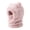 D-453 Pink, variant on Children Winter Hat Neck Warmer Bear Plush Warm Set