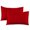red, variant on IAJFHAFS Pewter Satin Pillowcase with Zipper Closure, Standard 2-Pack