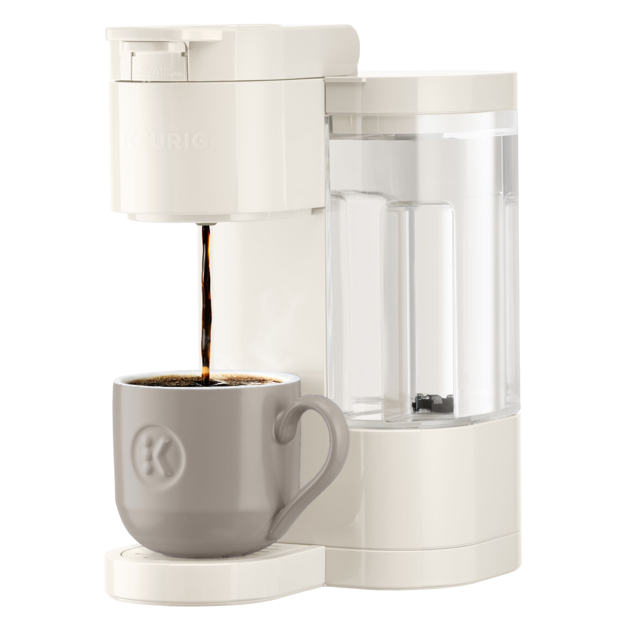 Keurig K-Express Essentials Warm Stone Single-Serve K-Cup Pod Coffee Maker
