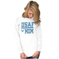 thumbnail image 4 of US Air Force USAF Mother Military Mom Women's Long Sleeve T Shirt Brisco Brands S, 4 of 6