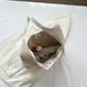 thumbnail image 2 of Bolso de playa para mujer, bolso de mano tejido a la moda de paja para vacaciones de verano (blanco), 2 of 6