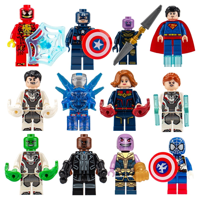 Super Action Figures Heroes Carnage Venom Devastating Figurines Set(30 Pack)Birthday Gift Cake Topper Party Decorations