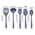 thumbnail image 2 of Up to 65% off Kitchen Gadgets 5 Piece Silicone Spatula Set, Kitchen Silicone Spatula Utensil Set For Nonstick Cookware For Cooking Baking Mix Kitchen Organizers and Storage, 2 of 2