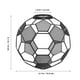 thumbnail image 2 of BRIGHTFUFU Pantalla de lámpara moderna hueca con forma de balón de fútbol, cubierta decorativa para lámpara, 2 of 8