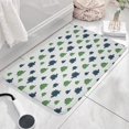 thumbnail image 3 of Monochrome Dinosaur Silhouette Flannel Non Slip Door Rugs,Washable Door Mats Indoor,Decorative Door Mats,Dirt-Resistant and Absorbent Doormat for Entrance,Bedroom,Kitchen,Bathroom,23.5"x16", 3 of 5
