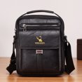 thumbnail image 2 of Bolsa cruzados Vintage para hombre de mensajero de cuero PU cruzados para el trabajo JShteea Para Estrenar, 2 of 5