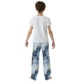 thumbnail image 5 of FORMRS Kids Pajama Pants with Pockets Size 9-10Y Boys Lounge Sleep Bottoms, Abstract Marble Pattern, 5 of 8