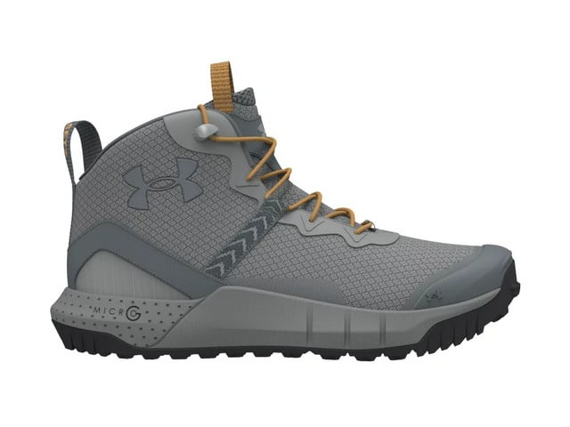 Under Armour Micro G Valsetz Mid Boots, Men's Concrete