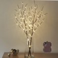 Decorative Lighted Willow Branches, Warm White 100 LED with Timer ...
