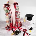 thumbnail image 4 of Miguan 18 Pcs Graduation Leis Class of 2026 Double Braided Ribbon Money Lei Kit Gift Party Favor for Women Men(Red,Black), 4 of 7