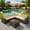 6PCS Beige, variant on 7-Piece Outdoor Patio Furniture Set, PE Rattan Sectional Sofa for 6 with Tempered Glass Table & Waterproof Cushions, All-Weather Conversation Set for Garden - Beige