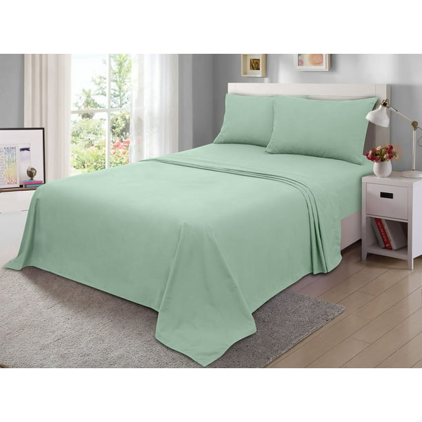 Mainstays Easy Care 300 Thread Count Cotton Rich Percale Sheet Set