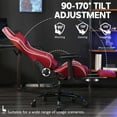 Ergonomic Adjustable HeavyDuty Computer Gaming Chair for Adults with