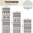 thumbnail image 4 of Blue Geometric Triangle Circle Pattern Kitchen Rugs Sets Of 3,Kitchen Runner Rugs Non Skid Washable,Decorative Kitchen Floor Mats for Kitchen,Sink,Laundry,17"x30"+ 17"x47" + 17"x59", 4 of 6