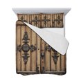 thumbnail image 7 of Farmhouse Brown Queen Size Down Alternative Comforter,Lightweight Comforter Quilt Bedding Set with Pillow Shams Rustic Wooden Historical Barn Door Plank All Seasons Bed Comforter Duvet Insert 90"x96", 7 of 7