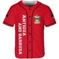 thumbnail image 2 of Personalized Antigua and Barbuda Jersey, Antiguan and Barbudan Soccer Shirt Baseball Antigua and Barbuda Pride Flag (2XL), 2 of 4