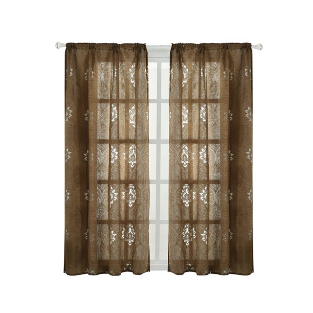 Tótem Hogar Cortinas De Gasa De Desgaste De Vidrio Semi-Sombreado Panel De Coches Sala De Estar Dormitorio Dormitorio Decoración De La Ventana 1111Fourone JJ23788