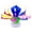 Multicolor, variant on PMU Birthdays Lotus Flower Musical Birthday Candle Spinning Birthday Cake Decoration Multi-Color pkg/1