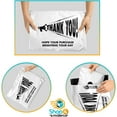 thumbnail image 4 of Shop4Mailers 10x13 Thank You Megaphone Hope Your Purchase Brightens Your Day Poly Bag Mailer Envelopes 2 Mil (100 Pack, White), 4 of 6