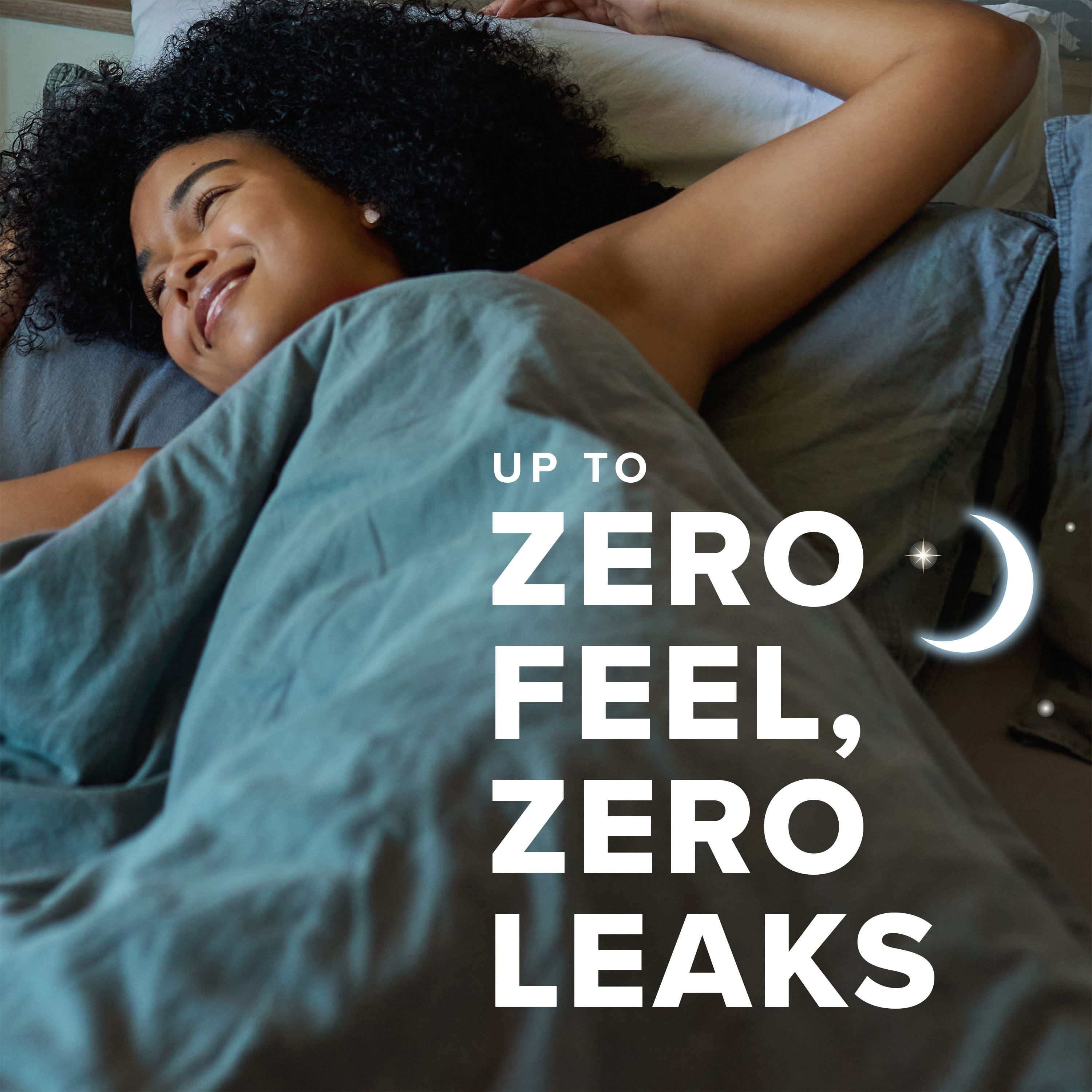 Serviettes Always Pur coton, de nuit, flux très abondant, avec ailes, pour femmes, taille 5, non parfumées 18CT