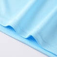 thumbnail image 6 of Men's Solid Crew Neck Wide Shoulder Mesh Sleeveless Tank Top, Breathable Casual Summer Athletic Muscle Gym Vest Light Blue, 6 of 8