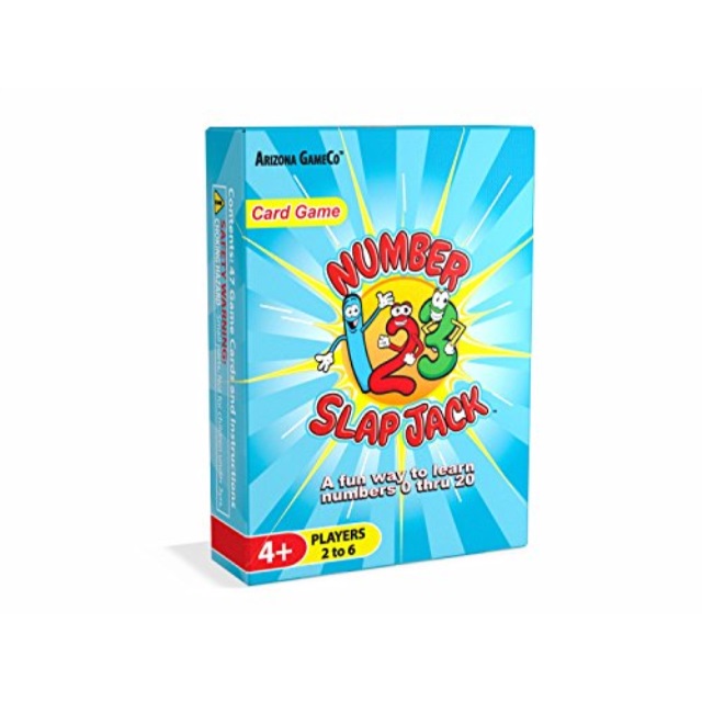 Number Slap Jack Card Game a Fun Way to Help Kids Master Numbers 120