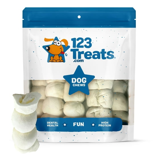 Beef Cheek Roll 5-6" (10 Count) thick dog chews