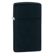 Zippo Slim Black Matte Pocket Lighter