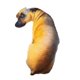 thumbnail image 1 of Dog Shaped Plush Pillow Adorable Back Cushion For Children Hug Pillow 1pcs, 1 of 3