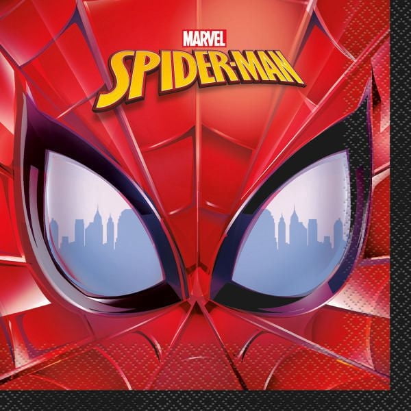 Spiderman Serviettes, 16CT