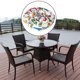 thumbnail image 4 of Silla Asiento Cojines Cojines Cocina Comedor Hogar Antideslizante Alrededor Zulema cojín dormitorio, 4 of 8