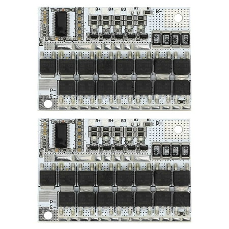 

Ocnvlia 2X Bms 12V 16.8V 21V 100A Li-Ion Ternary Lithium Battery Board with Balance Pcm 18650 Bms Protection Pcb(4S)