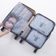 thumbnail image 1 of DEKAXID - Juego de 6 bolsas de viaje para guardar ropa, organizador de armario, maleta, unisex, multifunción, kit de viaje, 1 of 6