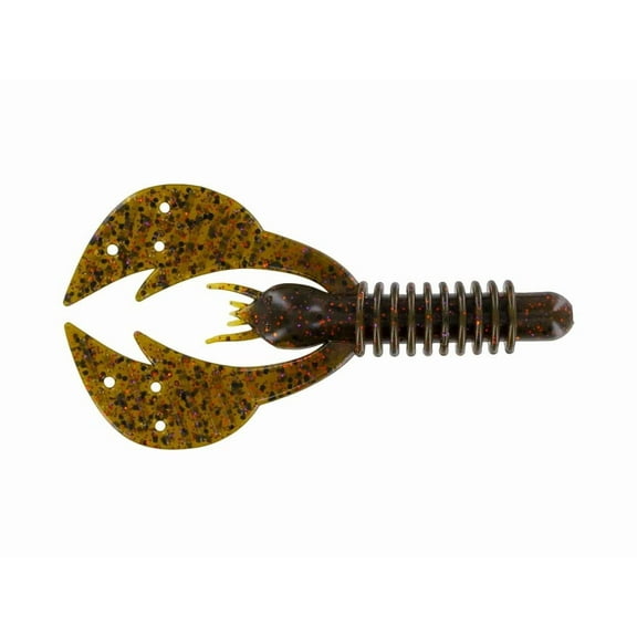 Big Bite Baits Kamikaze Craw 3.75" Green Pumpkin Purple Copper Flake